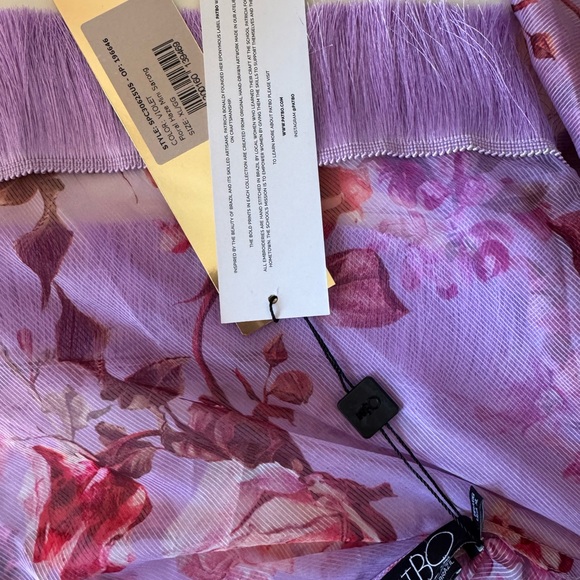 PatBO Floral Purple Skirt - Picture 8 of 11